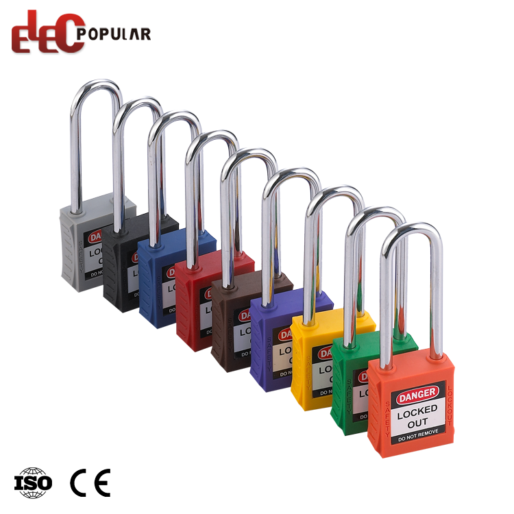 CE Nylon Ciała Długa Kłódka Bezpieczeństwa B Lock
